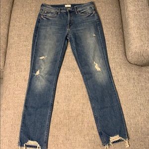 Mother distressed denim - size 26